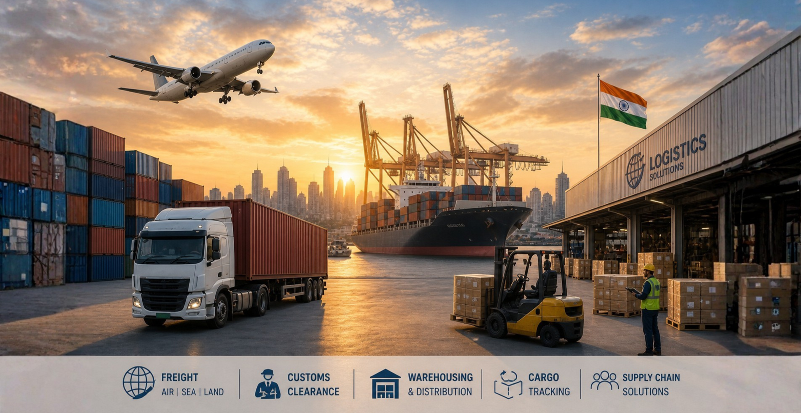 Import Export Logistics Company India Global Trade Solutions